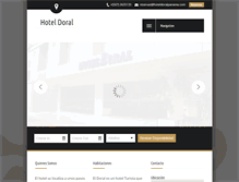 Tablet Screenshot of hoteldoralpanama.com